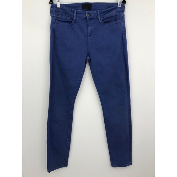 Vince Skinny Ankle Pacific Blue Size 32 Jeans - Picture 2 of 6